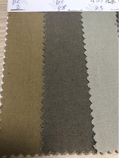 ZS-TGCG  C-A-06DC全棉帆布防水加PU膠 57/58''  / C-A-06AD1 全棉Dupont Telfon 57/58'' 250g/m2 防水  / C-A-06A0W全棉磨毛帆布+油蠟塗層 57/58'' 275g/m2 側面照